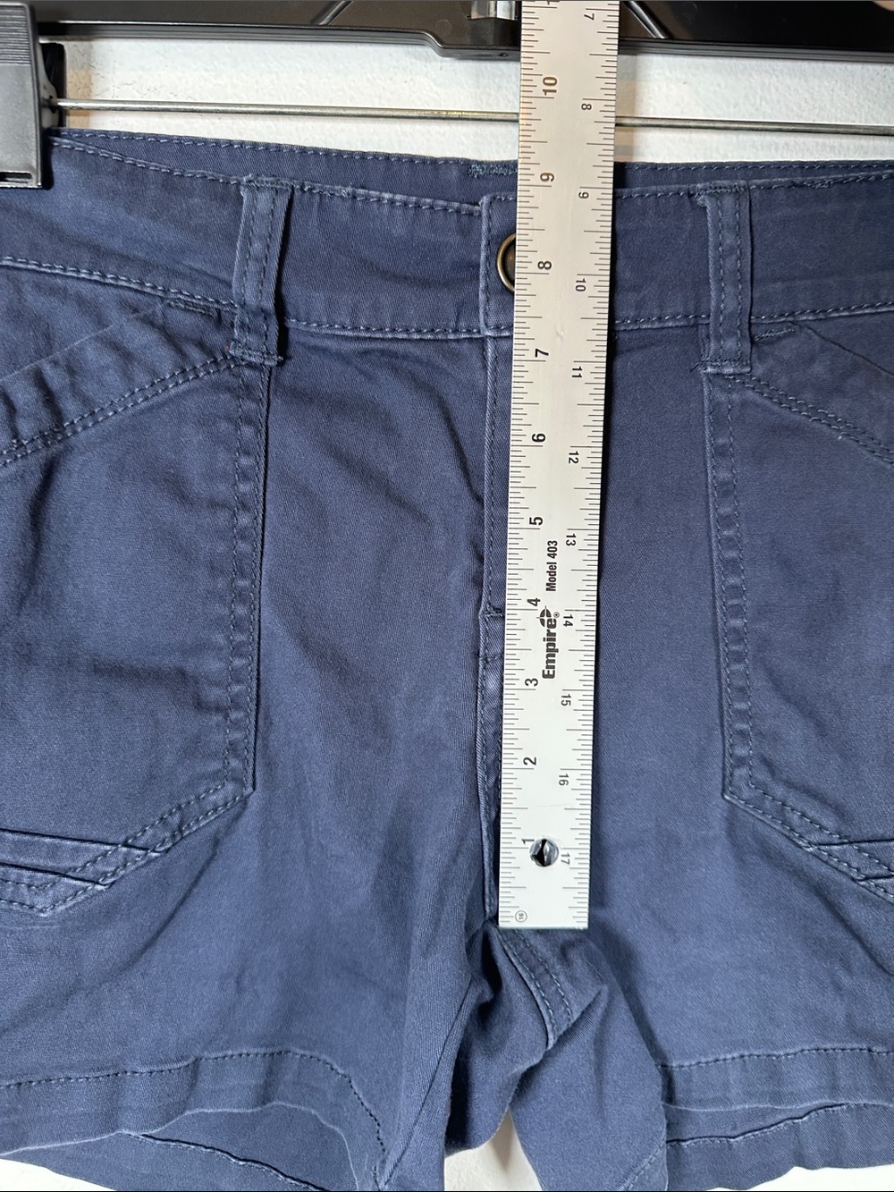 Supplies by UNIONBAY Alix Utility Shorts - Jorts Blue Size 6 - 28W - Picture 7 of 12